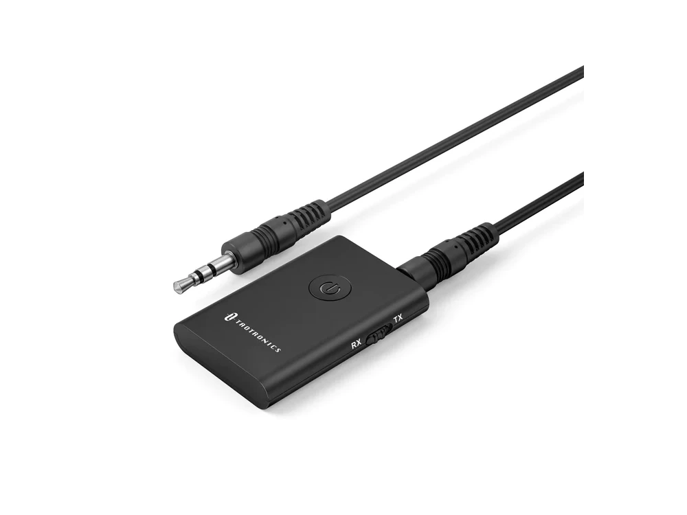 TaoTronics TT BA015 Bluetooth 5.0 2 in1 Transmitter Receiver 3.5mm Wireless Audio Adapter